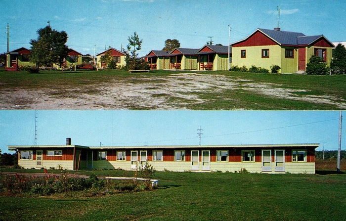 Four Star Motel - Vintage Postcard